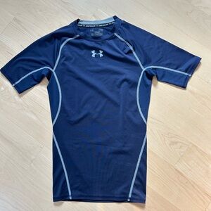 Under Armour Women’s Navy Short-Sleeve Rash Guard